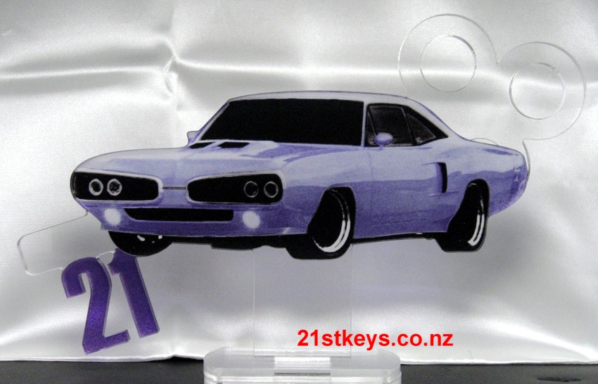 Dodge 21st Birthday Key
