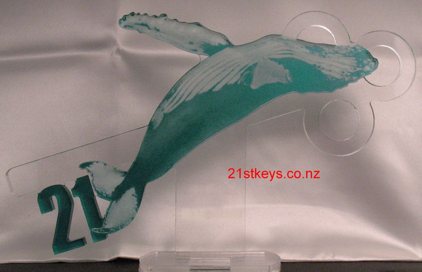 Hunpback Whale 21st Key