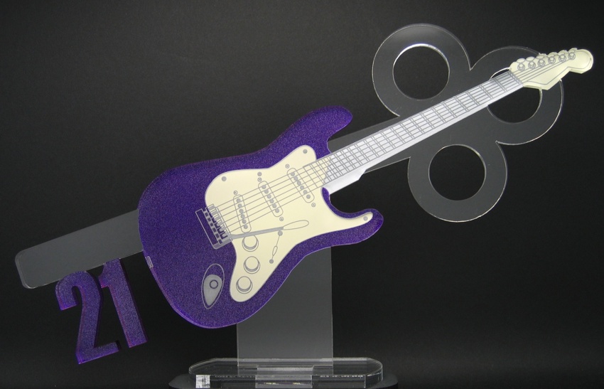Purple Guitar 21st Key