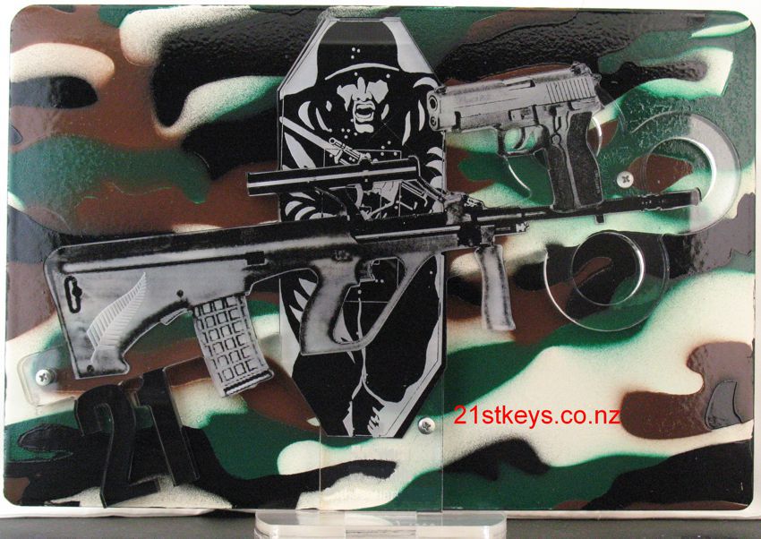 Soldier Weapons 21st Birthday Key