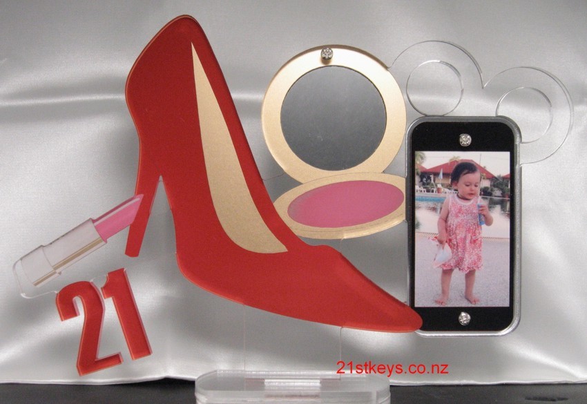 Stiletto Makeup Smartphone 21 Birthday Key