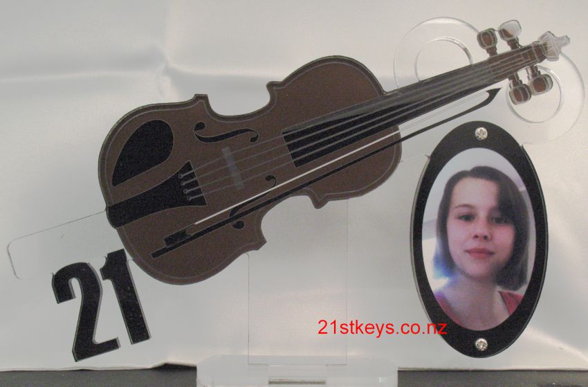 Violin Picture 21st Key