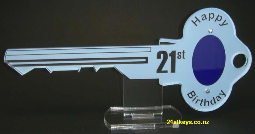 Blue Yale Picture 21st Key