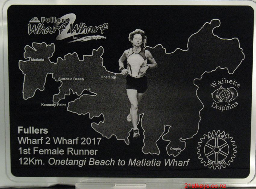 Waiheke Wharf to Wharf 12k Female Trophy